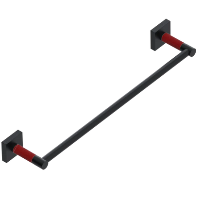 Rubinet 18" TOWEL BAR Matt Black