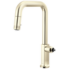 Brizo Pull Down Faucet With Square Spout Less Handle