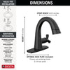 Delta Single Handle Pull Down Bathroom