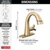 Delta Single Handle Pull Down Bathroom