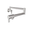 Baril Single-hole wall-mounted pot filler with two handles