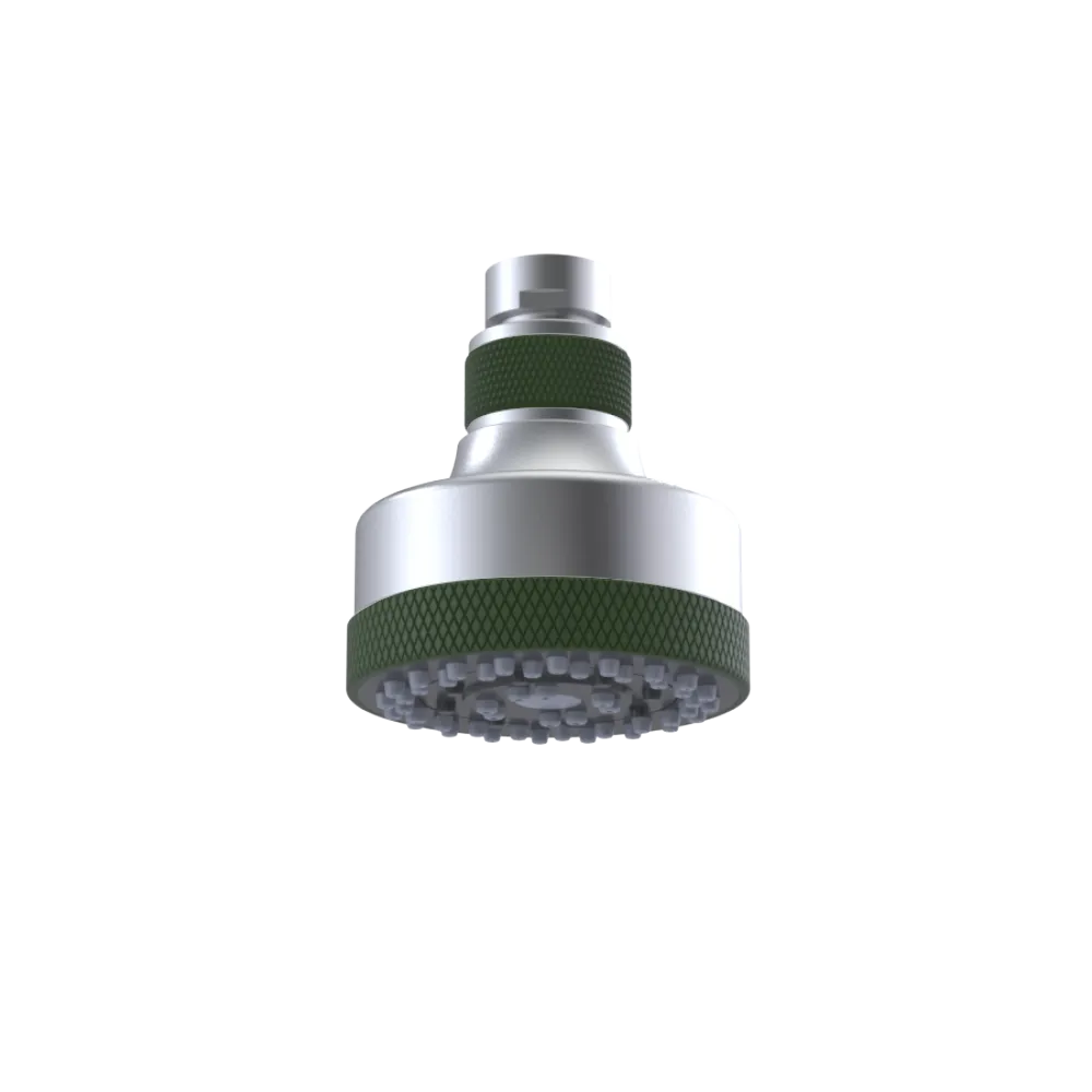 Rubinet 3 FUNCTION SHOWER HEAD Satin Chrome