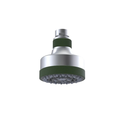 Rubinet 3 FUNCTION SHOWER HEAD Satin Chrome