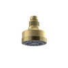 Rubinet 3 FUNCTION SHOWER HEAD Satin Brass