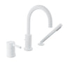 Baril 3-piece tub filler with hand shower