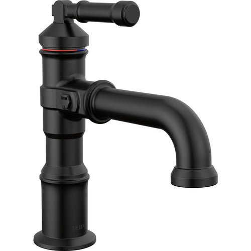 Broderick Single Handle Bathroom Faucet - Matte Black
