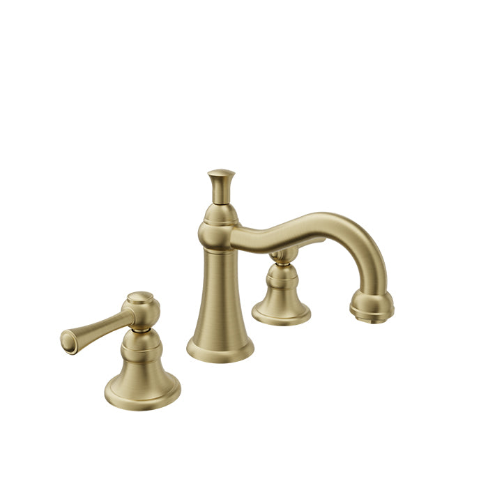 Baril 8" c/c lavatory faucet, drain included