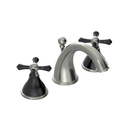 Rubinet Widespread Lav. Set. (less drain) Satin Nickel