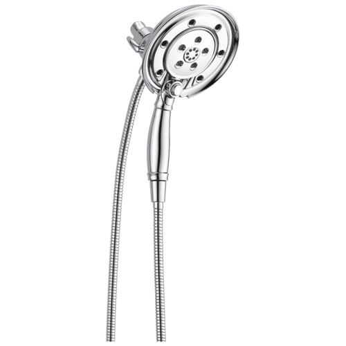 Delta Universal Showering - H2Okinetic® In2ition® 4-Setting Two-In-One Shower In Chrome