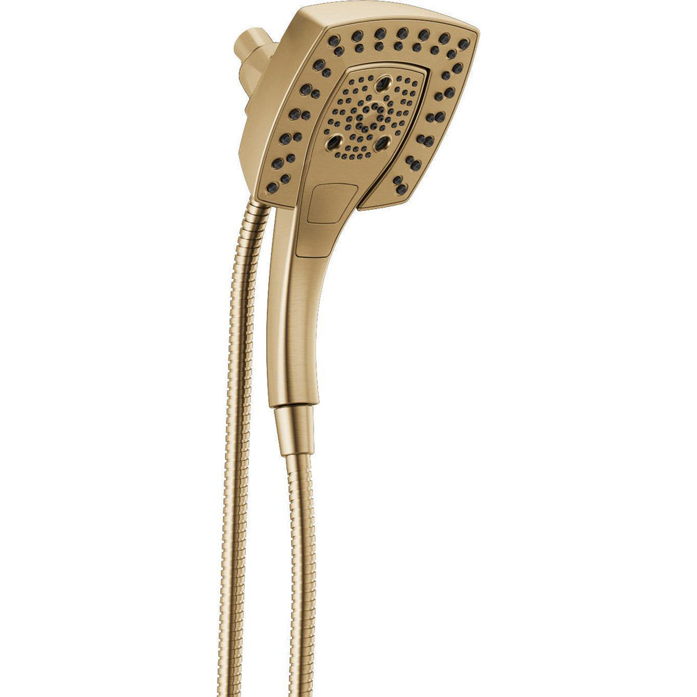 Universal Showering H2OKINETIC IN2ITION 5-SETTIN G Two-in-one Shower - Lumicoat Champagne Bronze