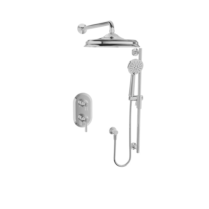 Baril Complete thermostatic pressure balanced shower kit
