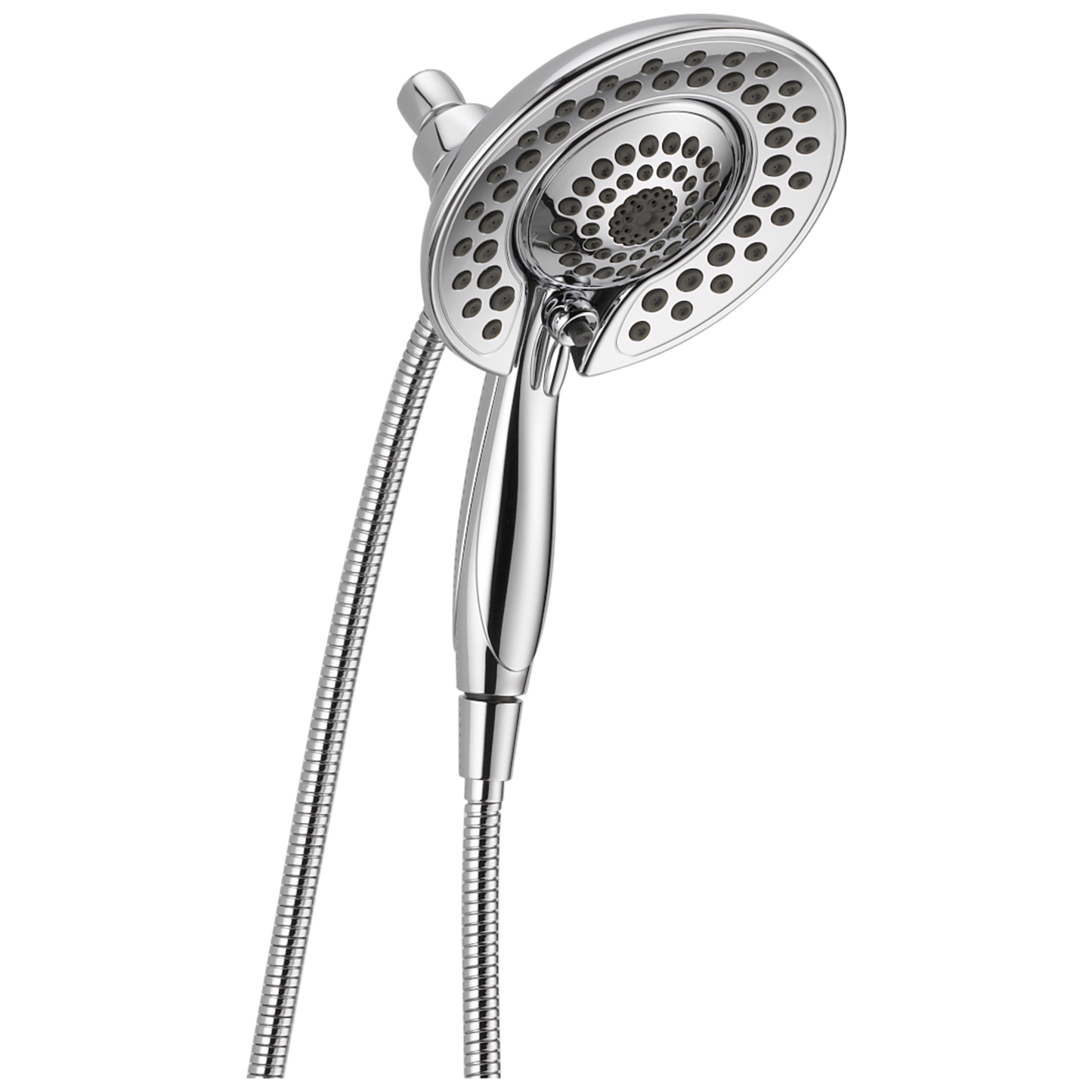 Delta In2ition 5-Setting Two-in-one Shower In Lumicoat Shower Head
