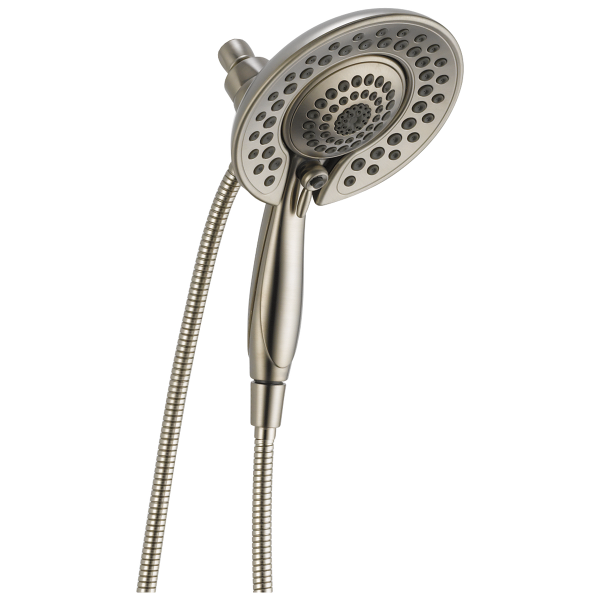 Delta In2ition 5-Setting Two-in-one Shower In Lumicoat Shower Head