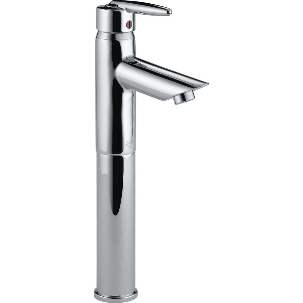 Grail Grail Single Handle Vessel Faucet Without Drain - Chrome