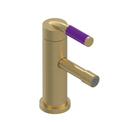 Rubinet Single Control Bidet Fitting (less drain) Satin Gold