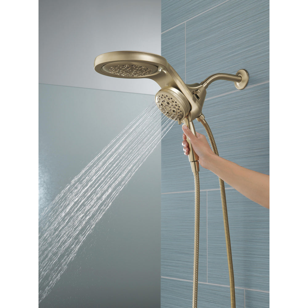 Delta HydroRain H2Okinetic 5-Setting Two-In-One Shower Head