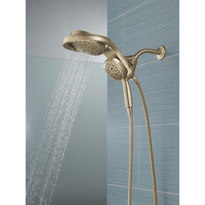 Delta HydroRain H2Okinetic 5-Setting Two-In-One Shower Head