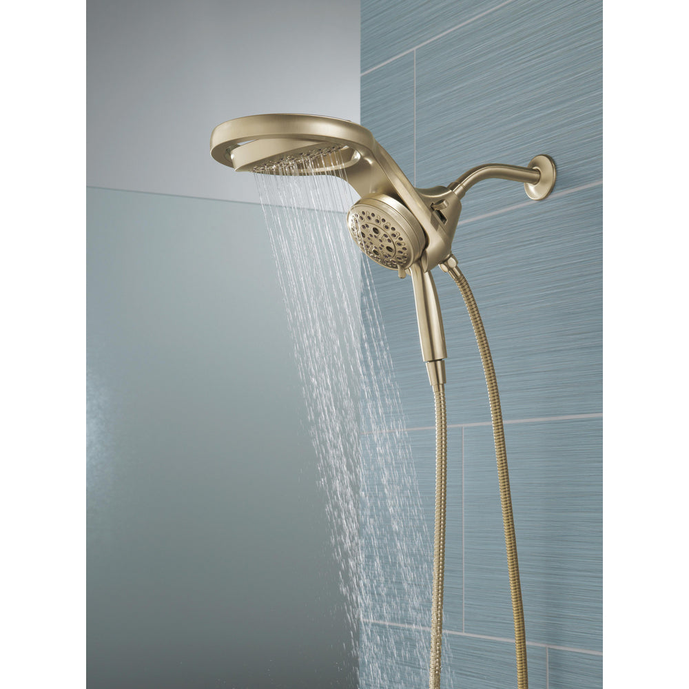 Delta HydroRain H2Okinetic 5-Setting Two-In-One Shower Head