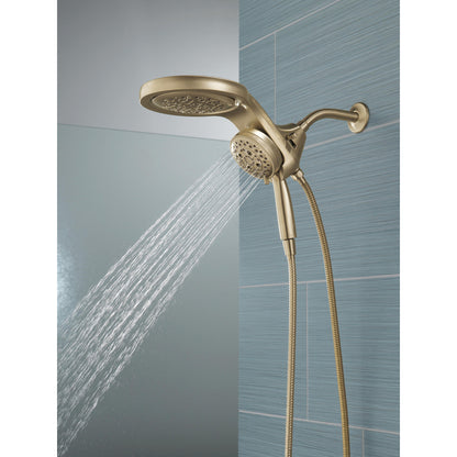 Delta HydroRain H2Okinetic 5-Setting Two-In-One Shower Head