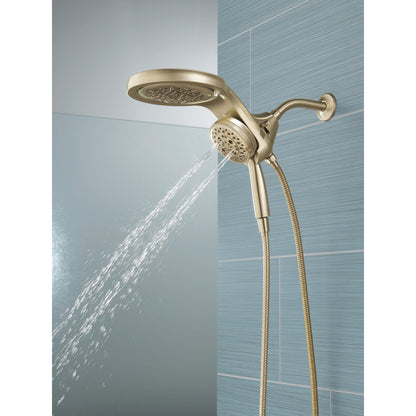 Delta HydroRain H2Okinetic 5-Setting Two-In-One Shower Head