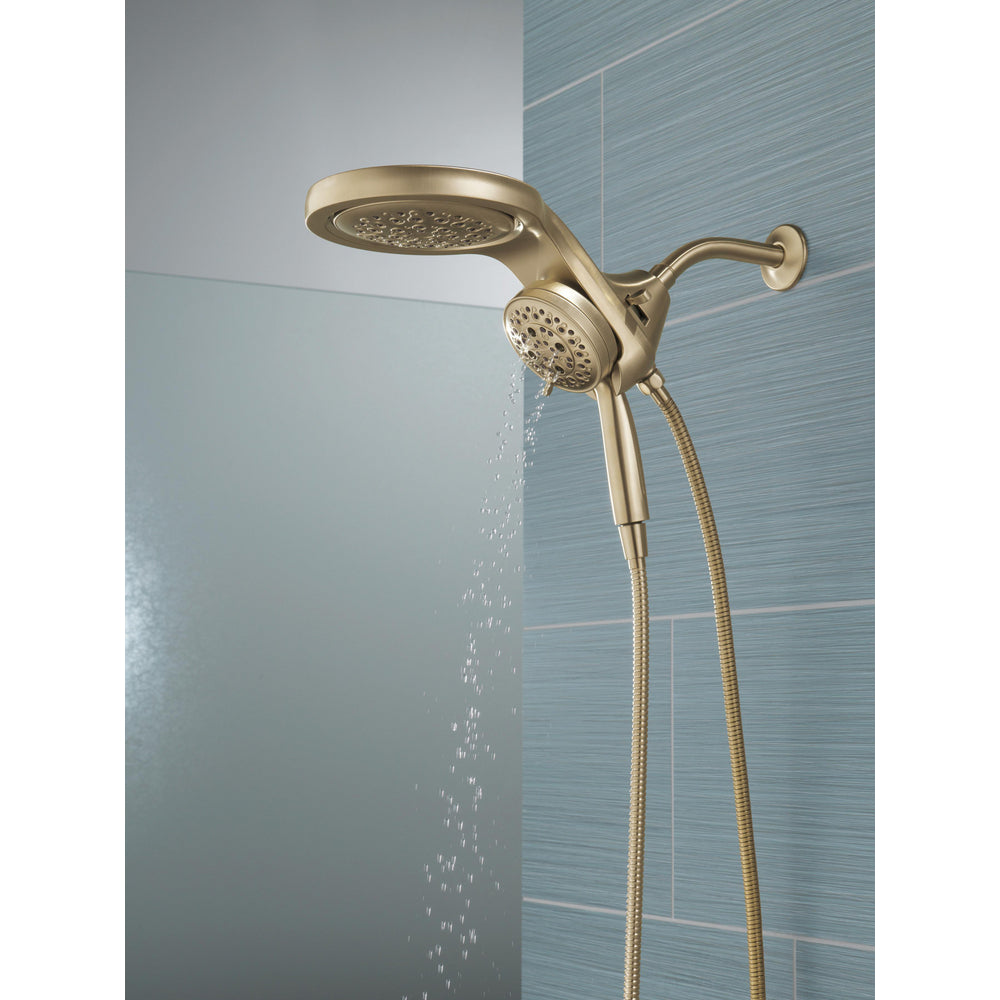 Delta HydroRain H2Okinetic 5-Setting Two-In-One Shower Head