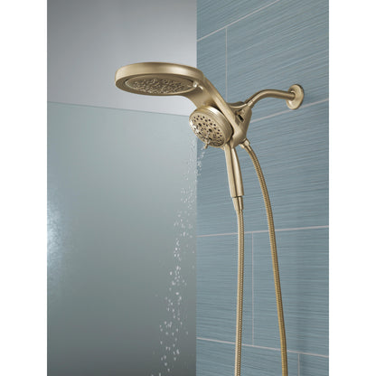 Delta HydroRain H2Okinetic 5-Setting Two-In-One Shower Head