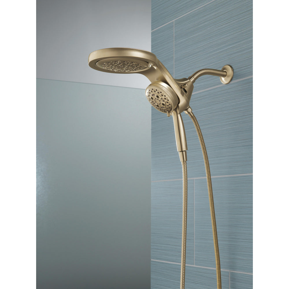 Delta HydroRain H2Okinetic 5-Setting Two-In-One Shower Head