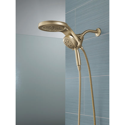 Delta HydroRain H2Okinetic 5-Setting Two-In-One Shower Head