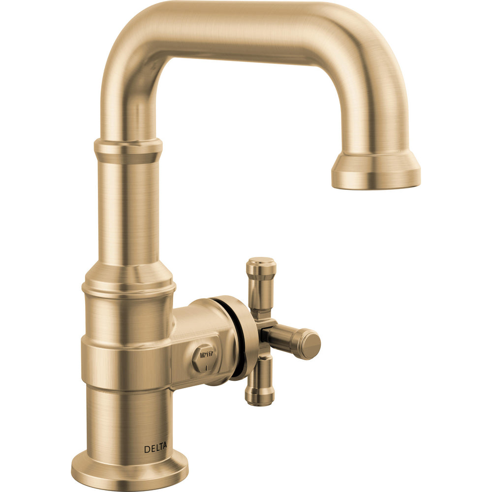 Broderick Single Handle Bathroom Faucet - Lumicoat Champagne Bronze