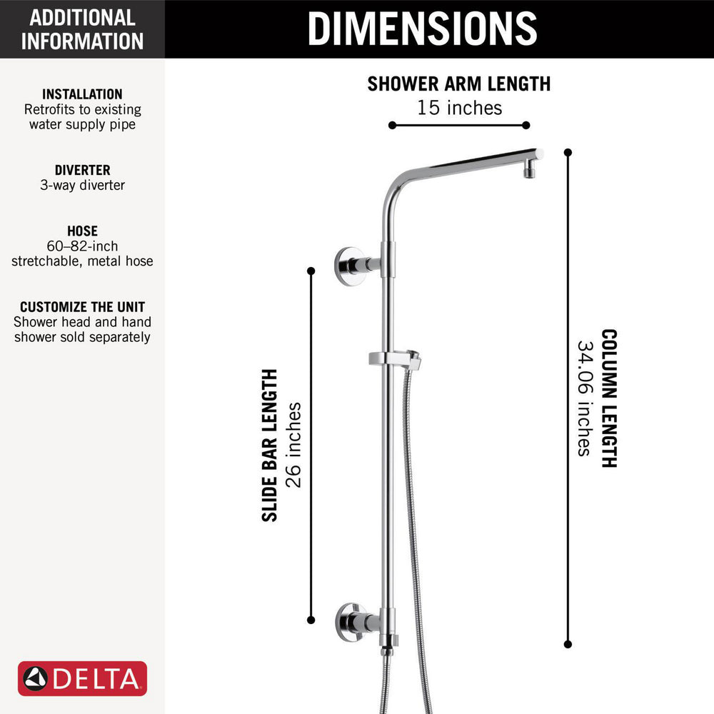Delta Emerge 26" Round Shower