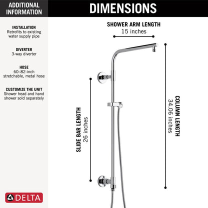 Delta Emerge 26" Round Shower