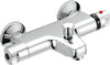 Baril External thermostatic shower valve with spout