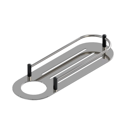 Rubinet Shelf Only Polished Nickel