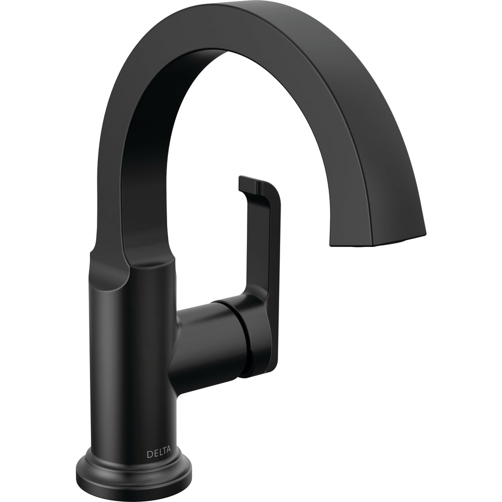 Tetra Single Handle Bathroom Faucet - Lumicoat Polished Nickel