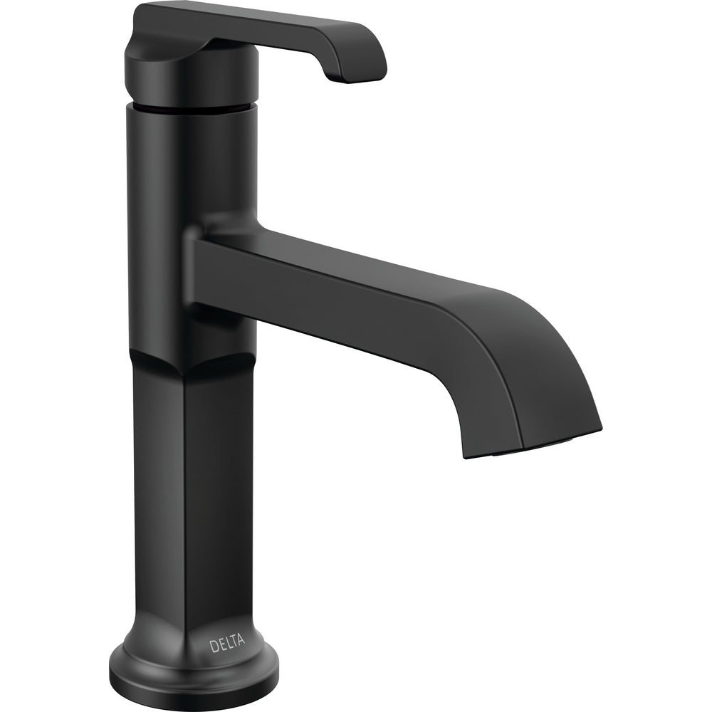 Tetra Single Handle Bathroom Faucet - Matte Black