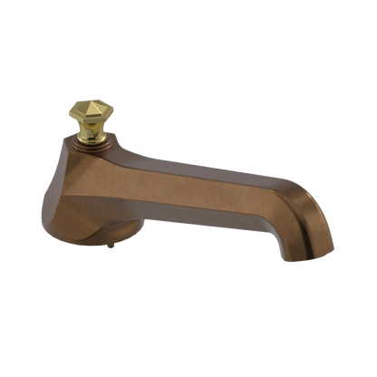 Rubinet Tub Filler Spout Deck Mount Tuscan Brass