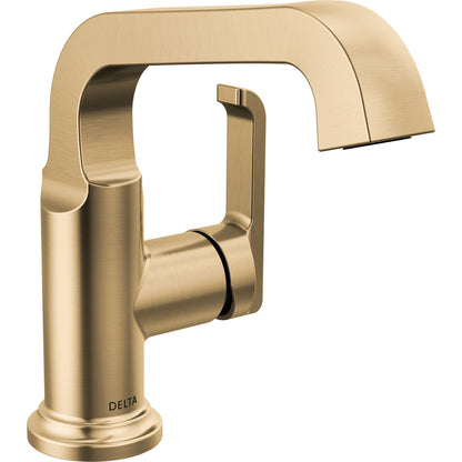 Tetra Single Handle Bathroom Faucet - Champagne Bronze