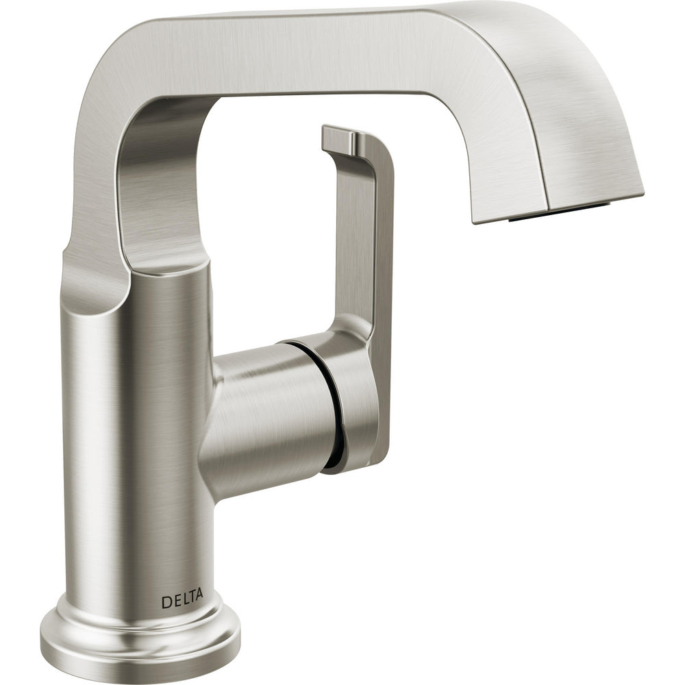 Tetra Single Handle Bathroom Faucet - Stainless Steel