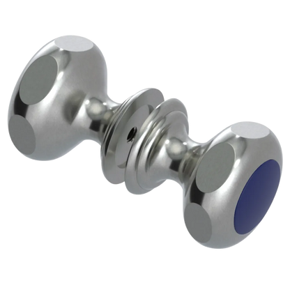 Rubinet Shower Door Knob (set) Satin Nickel