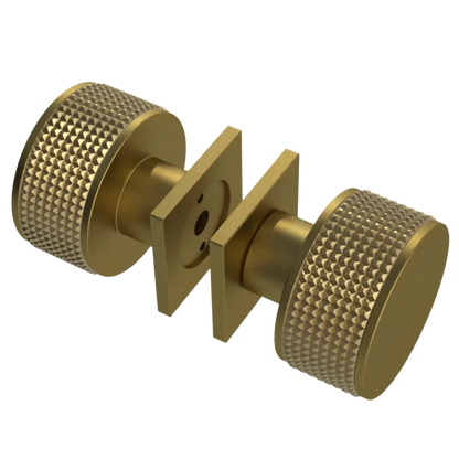 Rubinet Shower Door Knob (set) Antique Brass Matt
