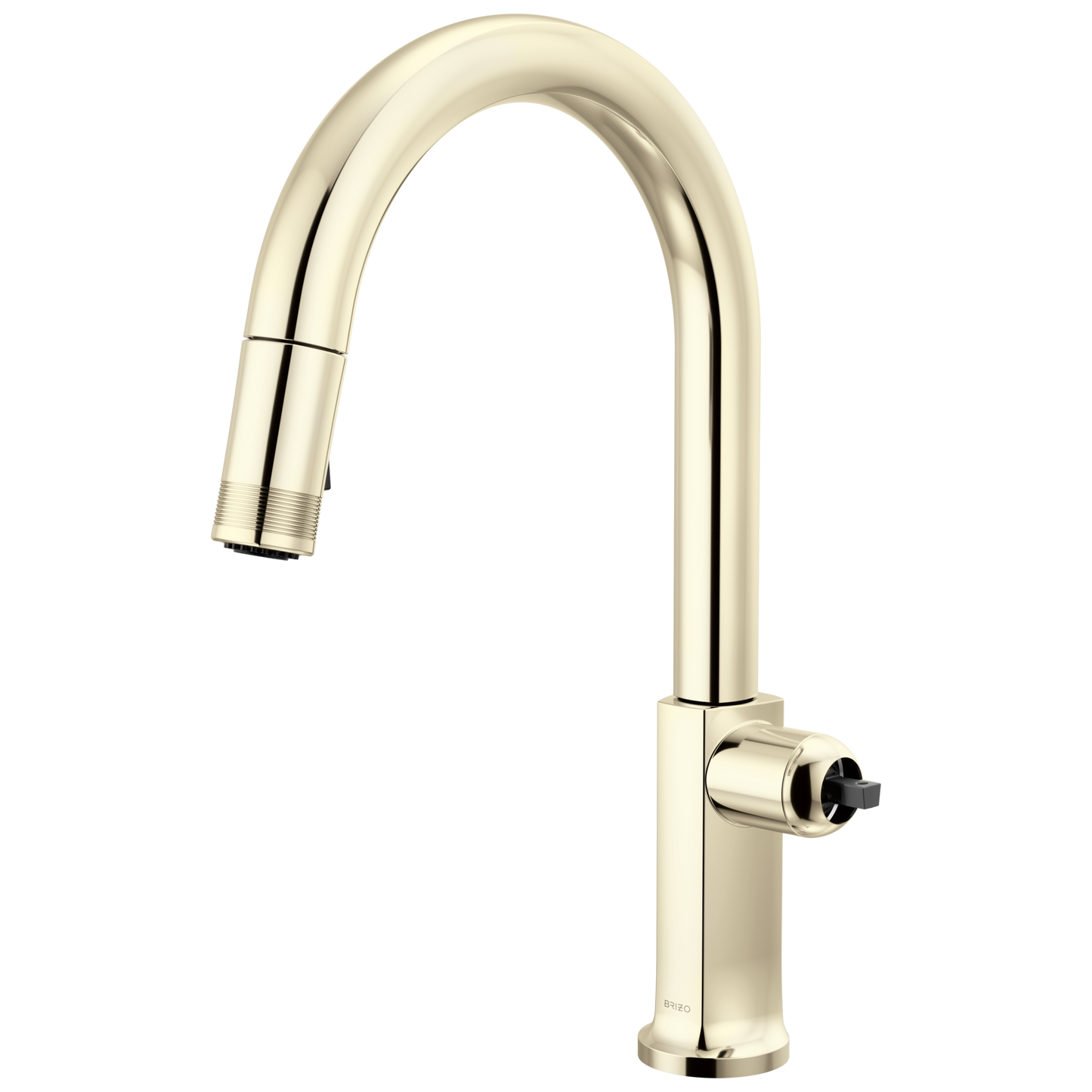 Brizo Pull Down Faucet With Arc Spout Less Handle