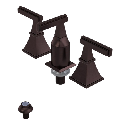 Rubinet Bidet Fitting with Spray, Diverter, and Vacum Breaker (Less Drain) Tuscan Brass