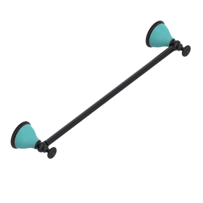 Rubinet Towel Bar 24" Matt Black