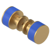 Rubinet Shower Door Knob (set) Satin Gold