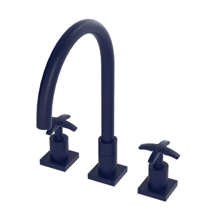 Rubinet Widespread Kitchen Set Midnight Blue