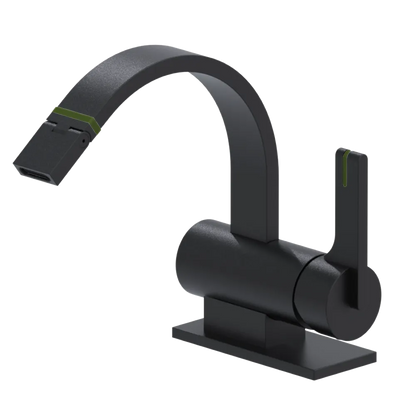 Rubinet Single Control Bidet Fitting (less drain) Matt Black