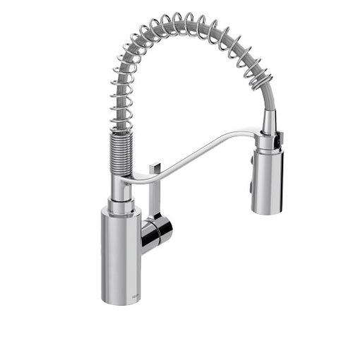 Moen Genta LX One-Handle Pre-Rinse Spring Pulldown Kitchen Faucet