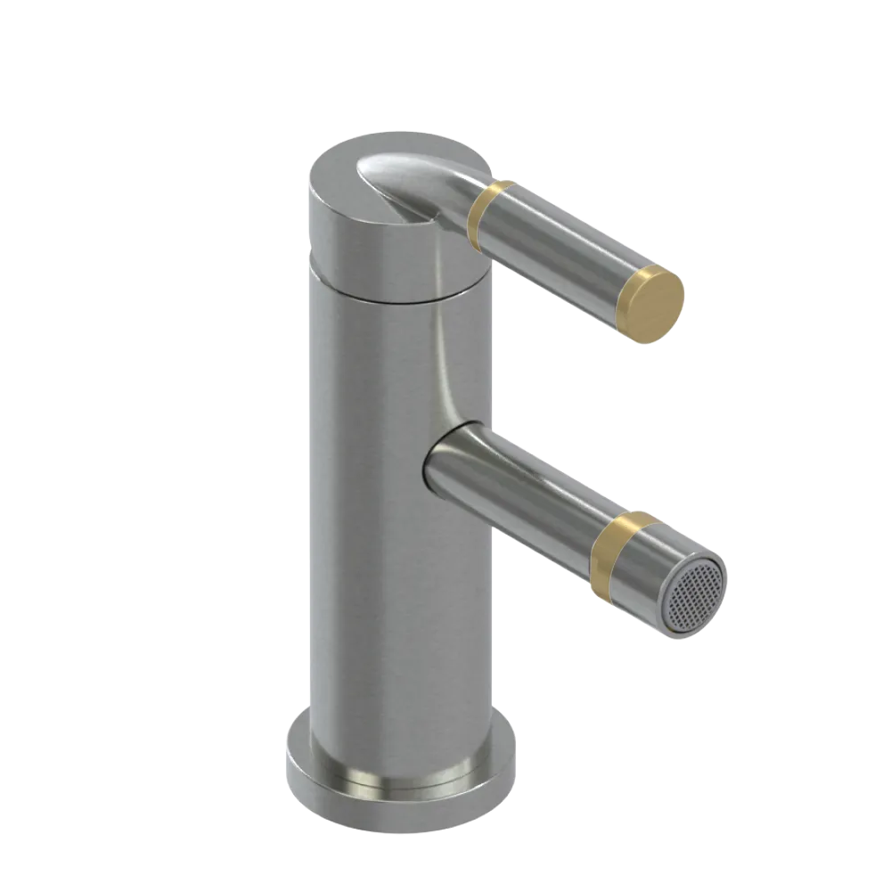 Rubinet Single Control Bidet Fitting (less drain) Satin Nickel