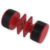 Rubinet Shower Door Knob (set) Red