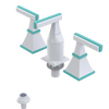 Rubinet Bidet Fitting with Spray, Diverter, and Vacum Breaker (Less Drain) White